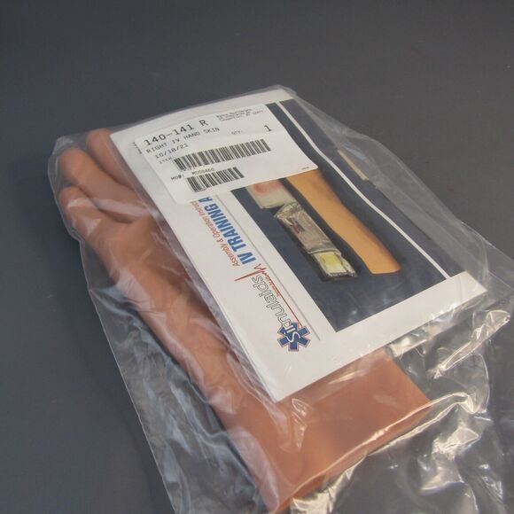 Nasco Simulaids Right IV Hand Replacement Skin NEW 140-141 Halloween Prop - Picture 5 of 7